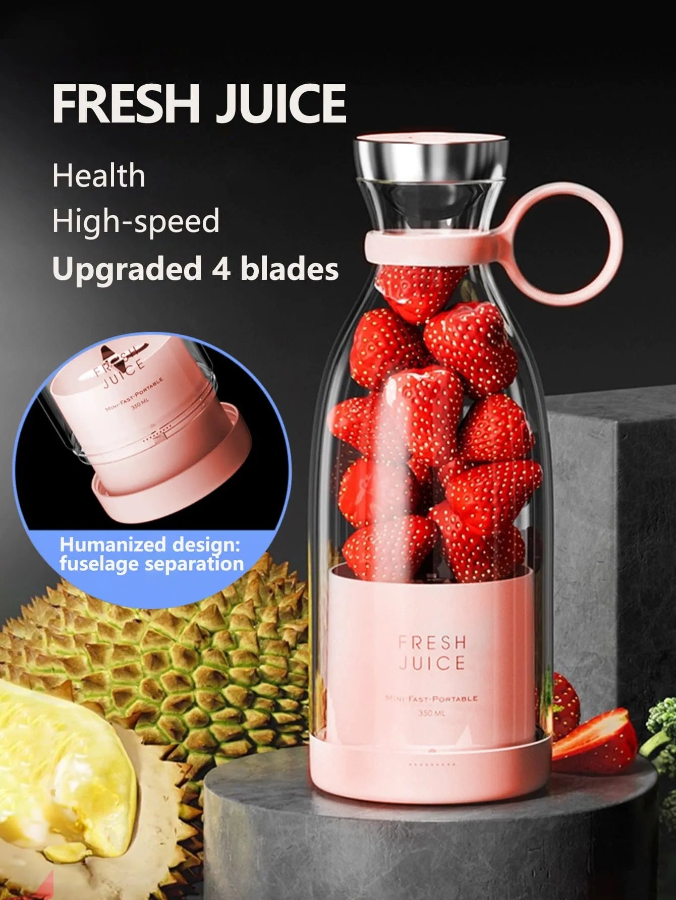 Portable MiniFruit Blender